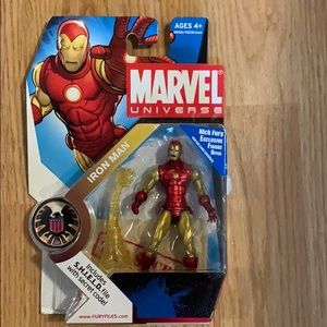 Marvel Universe Iron Man Figure NIB with stand